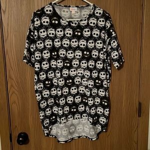 Nightmare Before Christmas Jack Skellington Lularoe Irma NWOT